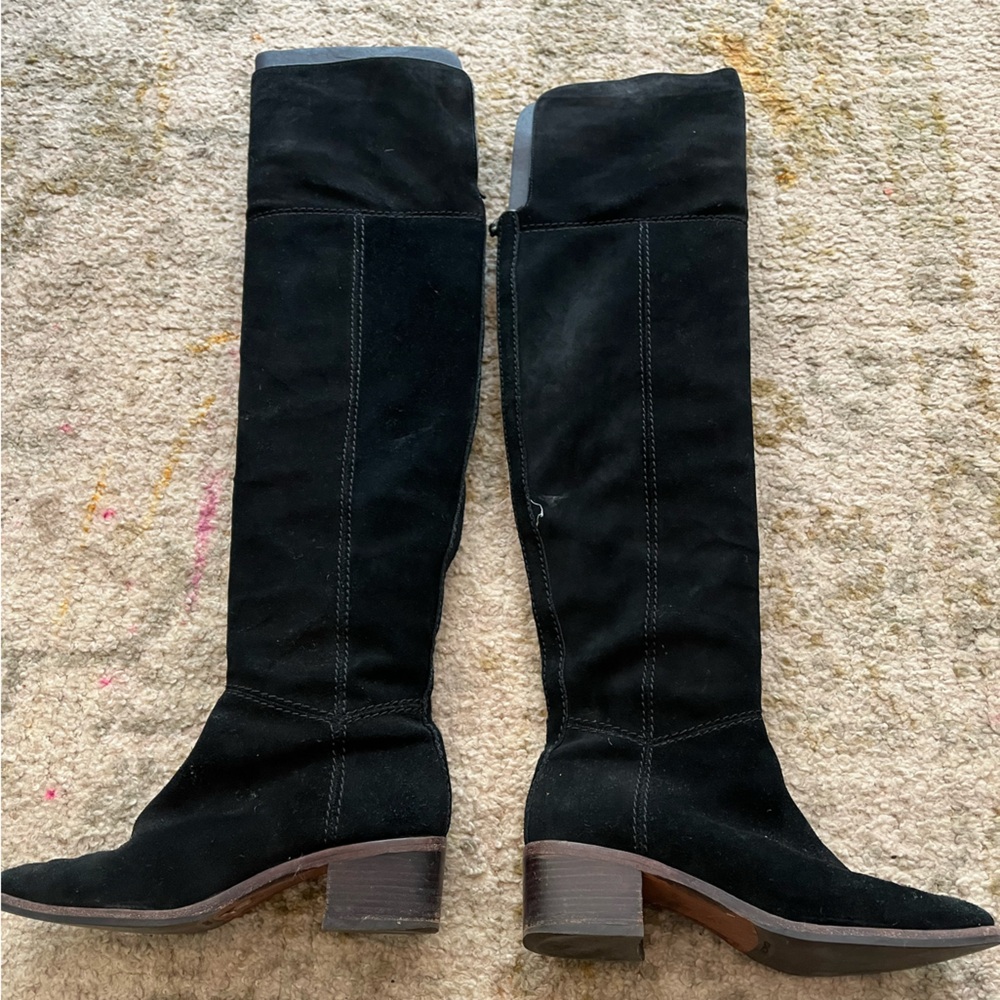 Coach - Knee High Suede Boots - Size 6